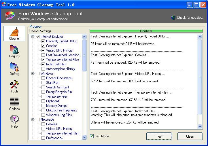 download nitro cleanup utility
